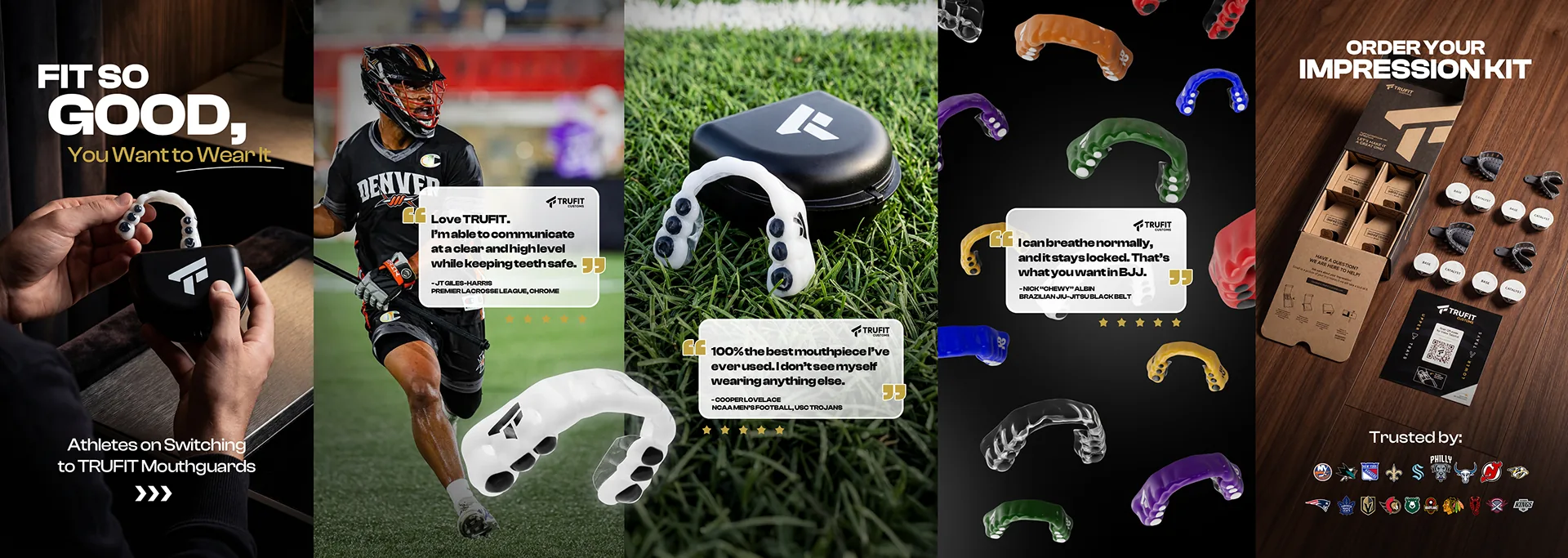 Trufit carousel: athletes on switching to Trufit mouthguards