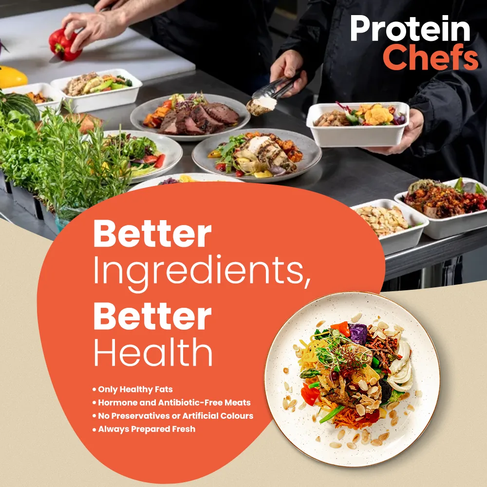 Protein Chefs ad: Better ingredients, better health